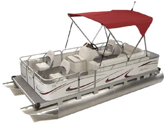 Small Pontoon Boats, Gillgetter Sport Deluxe